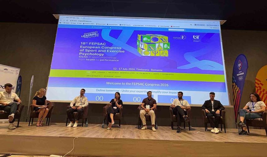 Gençlik ve Spor Bakanlığı, Avrupa Spor Psikolojisi Kongresi'nde
