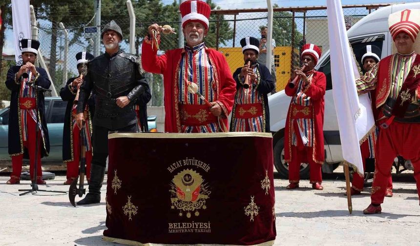 HBB Mehteranı, 'Ecdadın İzinde' programıyla Yayladağı'nda vatandaşlarla buluştu
