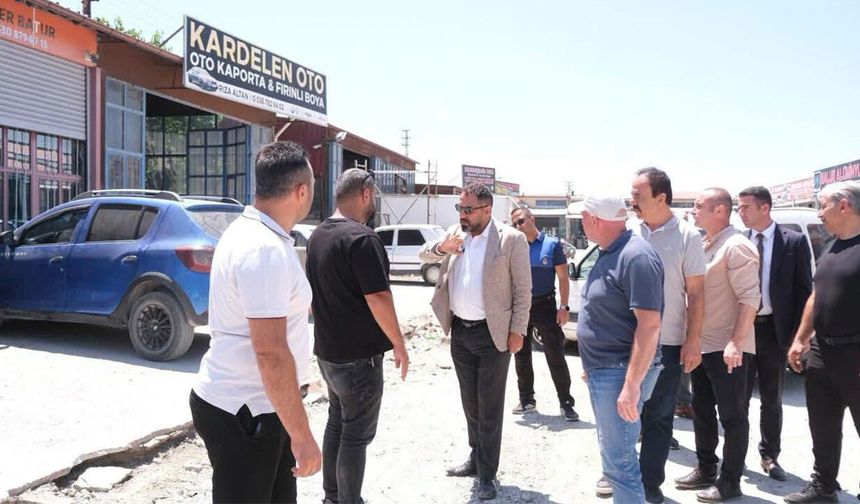 Sorgun Sanayi Sitesi'nde Yollar Yenileniyor: Başkan Sahada