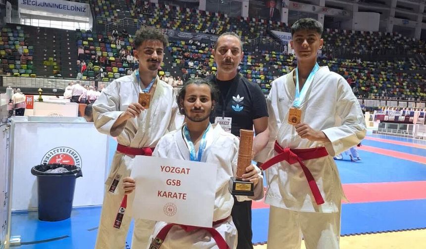 Yozgat Karatede Samsun'dan Bronz Madalya İle Döndü