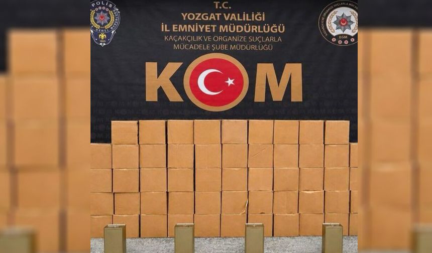 Yozgat'ta 1400 Litre Kaçak Yağ Ele Geçirildi