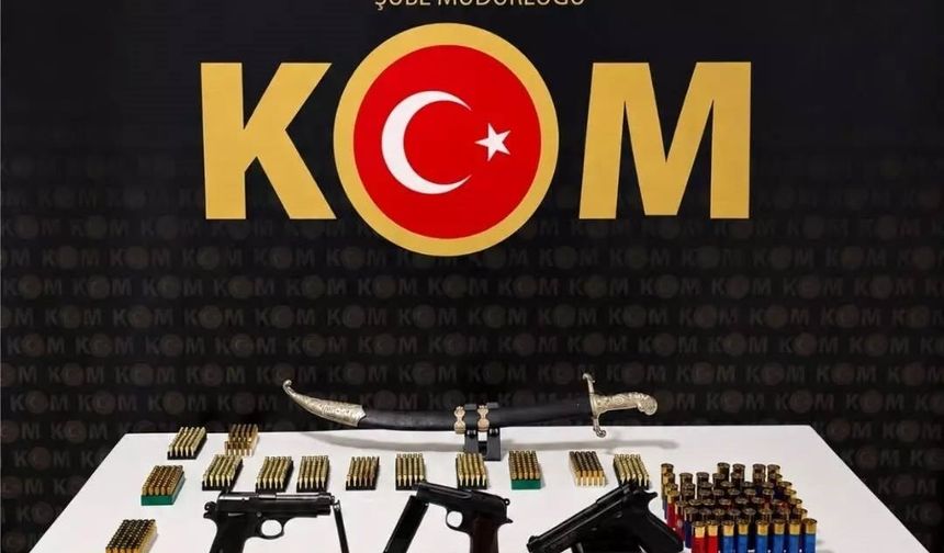 Bayburt'ta kaçakçılık operasyonlarında silah ve 665 fişek ele geçirildi