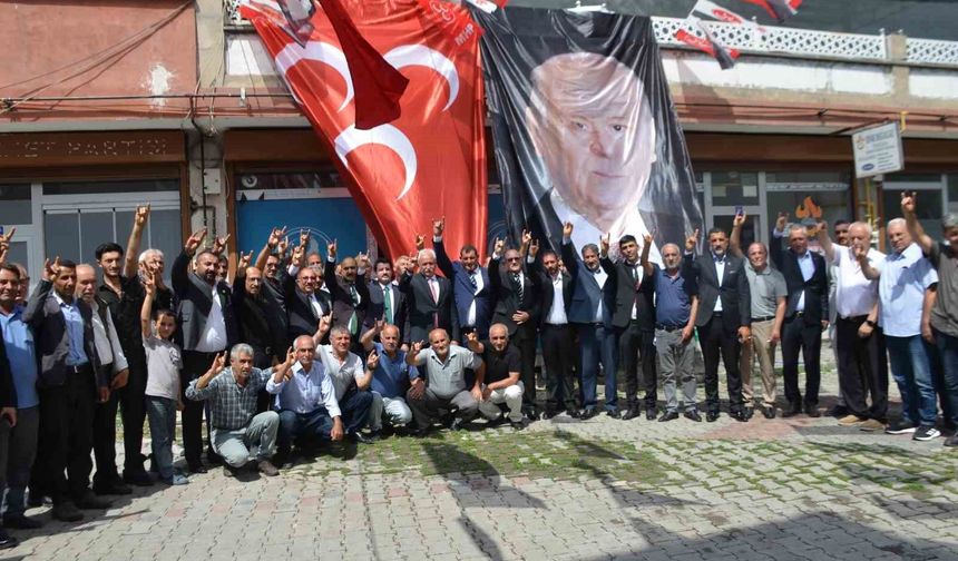 MHP Bulanık İlçe Kongresi yapıldı: Zafer Yıkılmaz güven tazeledi