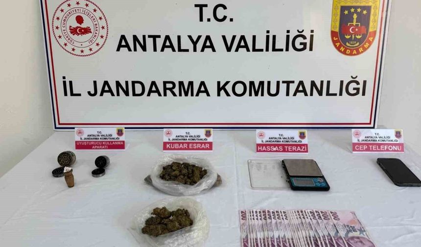 Serik'te uyuşturucu operasyonu: 1 şüpheli tutuklandı