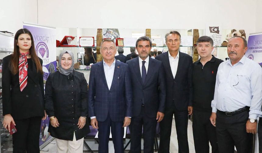 Fuat Oktay, Yozgat'ın Aydıncık İlçesinde Ziyaretlerde Bulundu