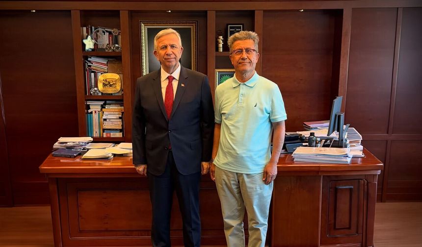 Yozgatlı Bilim İnsanı Demirer'den Başkan Yavaş'a Ziyaret