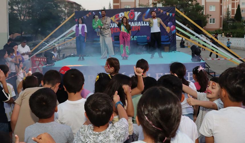 Yerköy'de İkinci Günden Geriye Çocuk Kahkahaları Kaldı