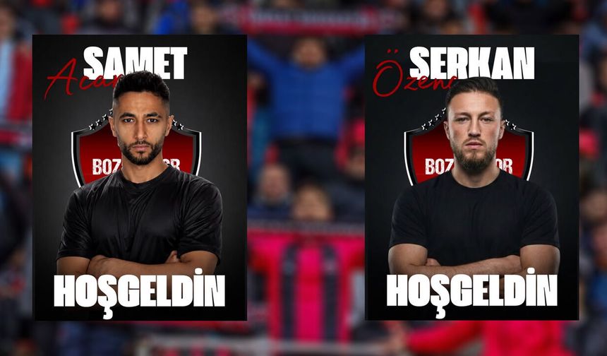Yozgat Bozokspor'dan Savunmaya Çifte Takviye