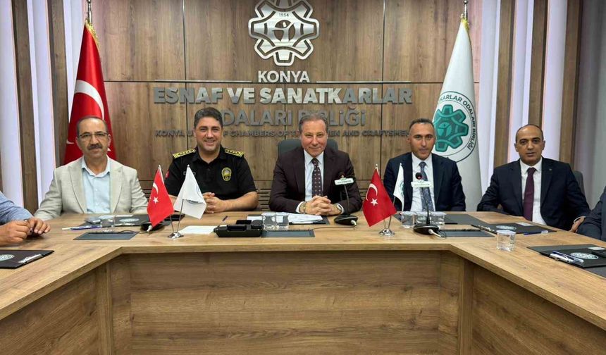 KONESOB Başkanı Karabacak: 'Zabıta teşkilatımızla sürekli iş birliği içerisindeyiz'