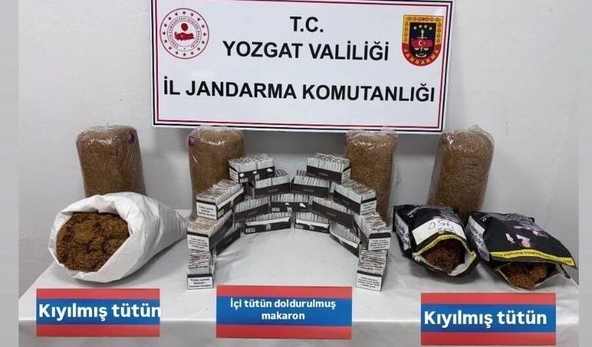 Yozgat'ta toplam 12 bin adet makaron ele geçirildi