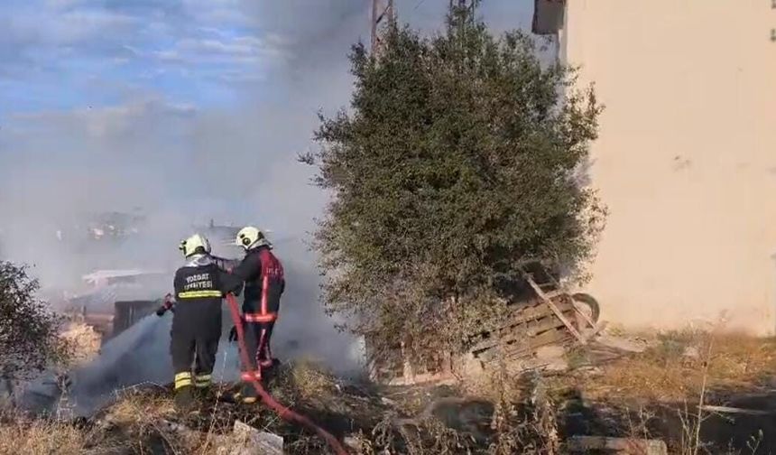 Yozgat'ta trafodaki patlama sonrası yangın çıktı