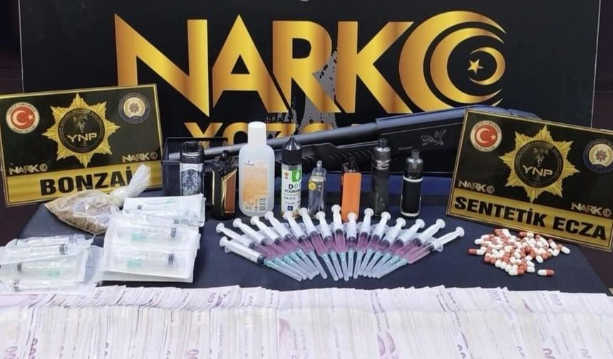 Yozgat'ta uyuşturucu operasyonu: 2 gözaltı