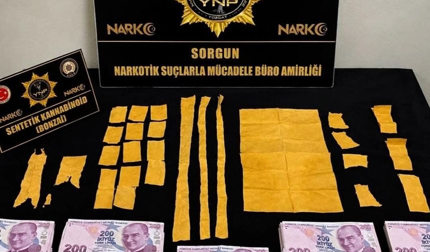 Yozgat'taki uyuşturucu operasyonunda 1 kişi tutuklandı