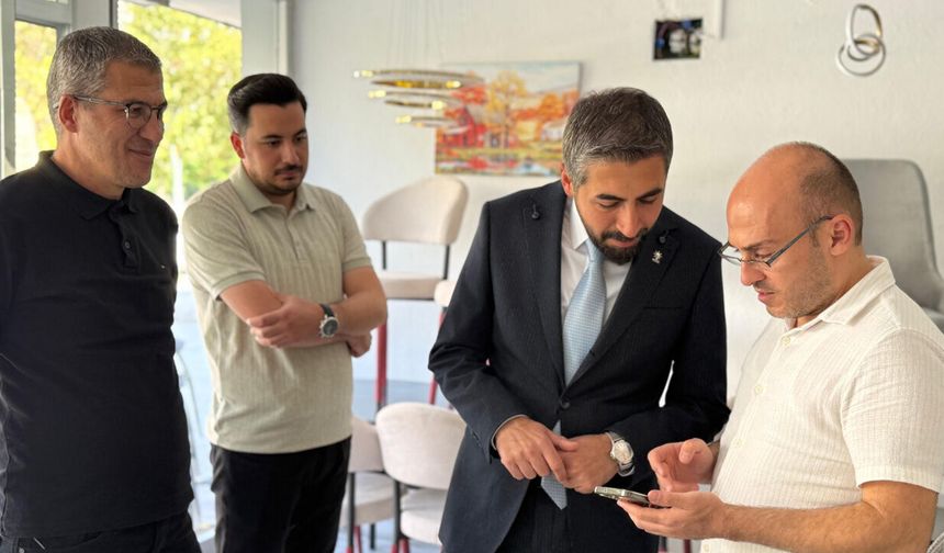 Başkan Kazım Emiroğlu Şimşek Esnaf ve Vatandaş Ziyaretlerine Devam Ediyor