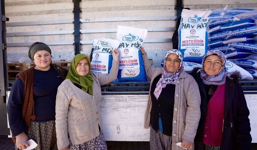 19 ilçede 2065 üreticiye 170 ton tohum desteği sağlandı