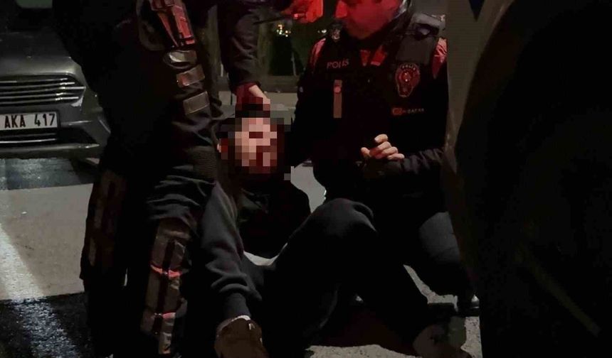 'Dur' ihtarına uymadı, 'Dershane param gitti' diye sinir krizi geçirdi