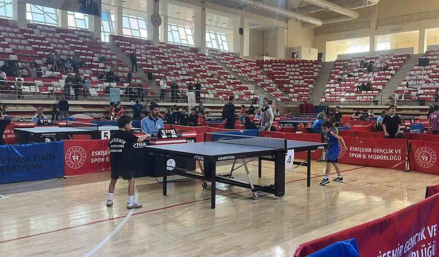 Masa Tenisi Minikler Milli Takım Seçmeleri Eskişehir'de yapılıyor