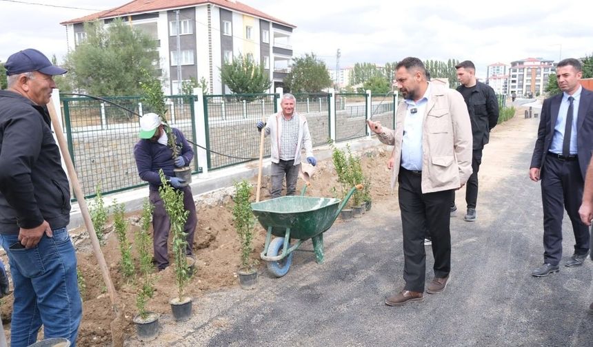 Sorgun'da yürüyüş ve bisiklet yolları genişliyor