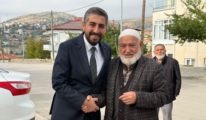 Başkan Kazım Emiroğlu Şimşek'in Mahalle Ziyaretleri Hız Kesmiyor