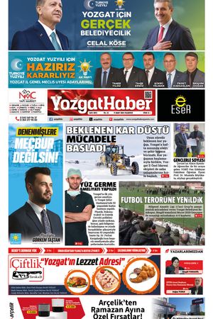 11 Mart 2024 - Yozgat Haber Gazetesi