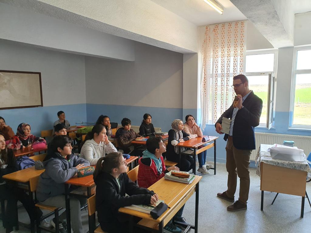 Prof. Dr. Mustafa Böyükata’dan, Köyde Okuma Etkinliği2