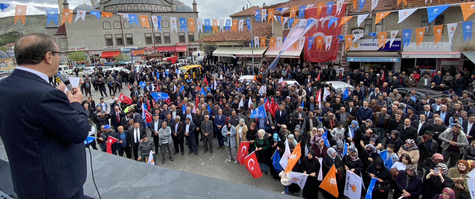 AK Parti Kadışehri'nde miting yaptı (1)