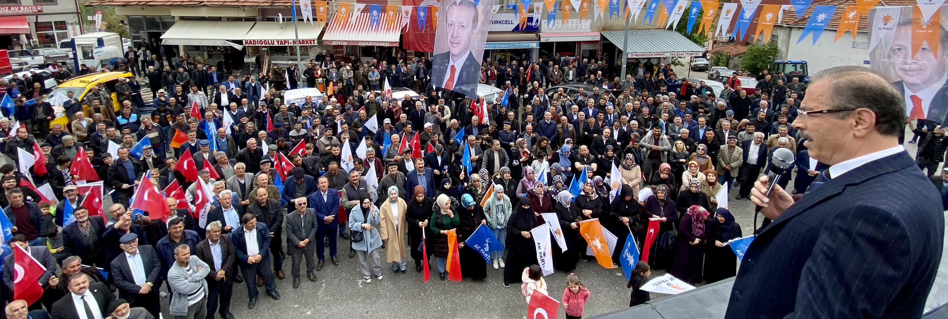 AK Parti Kadışehri'nde miting yaptı (2)
