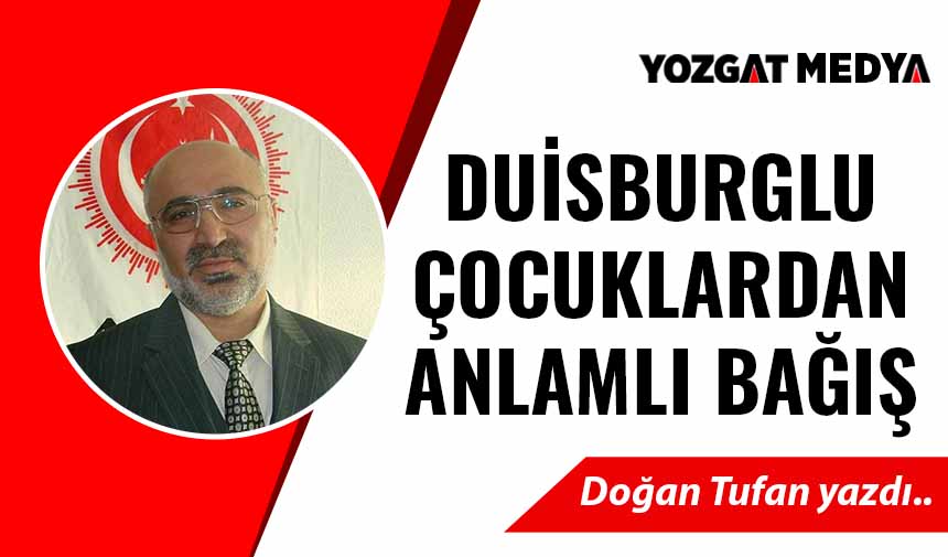 Duisburglu çocuklardan anlamlı bağış (1)