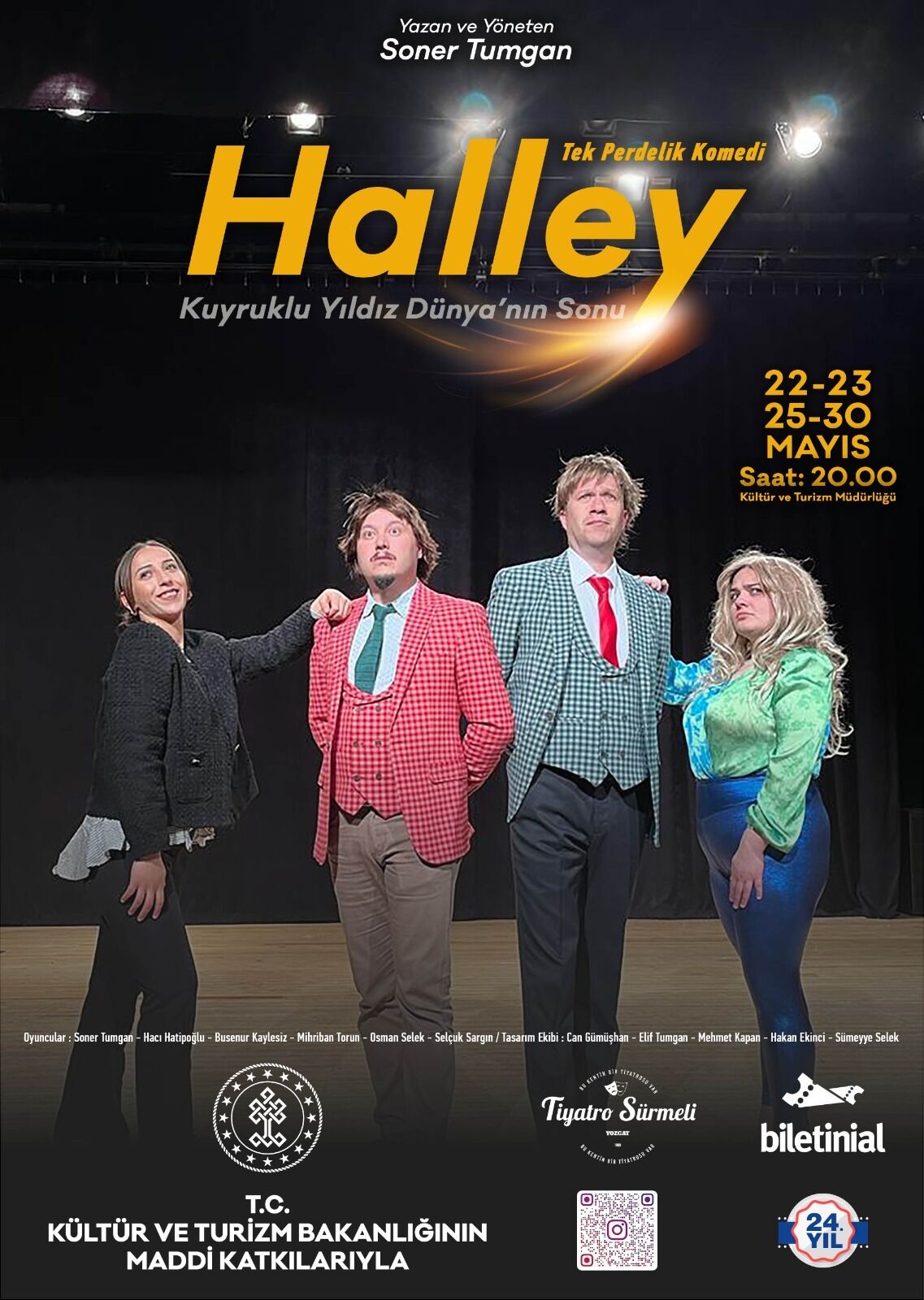 Halley oyununun galası yapılacak (1)