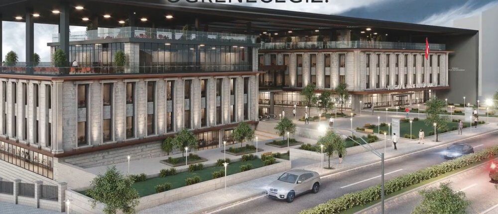Yozgat'a Modern Kütüphane Yapımı İçin İmzalar Atıldı (1)