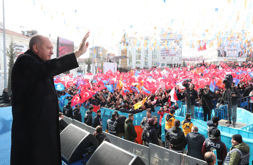 Yozgat'tan Cumhurbaşkanı Erdoğan'a rekor oy (1)