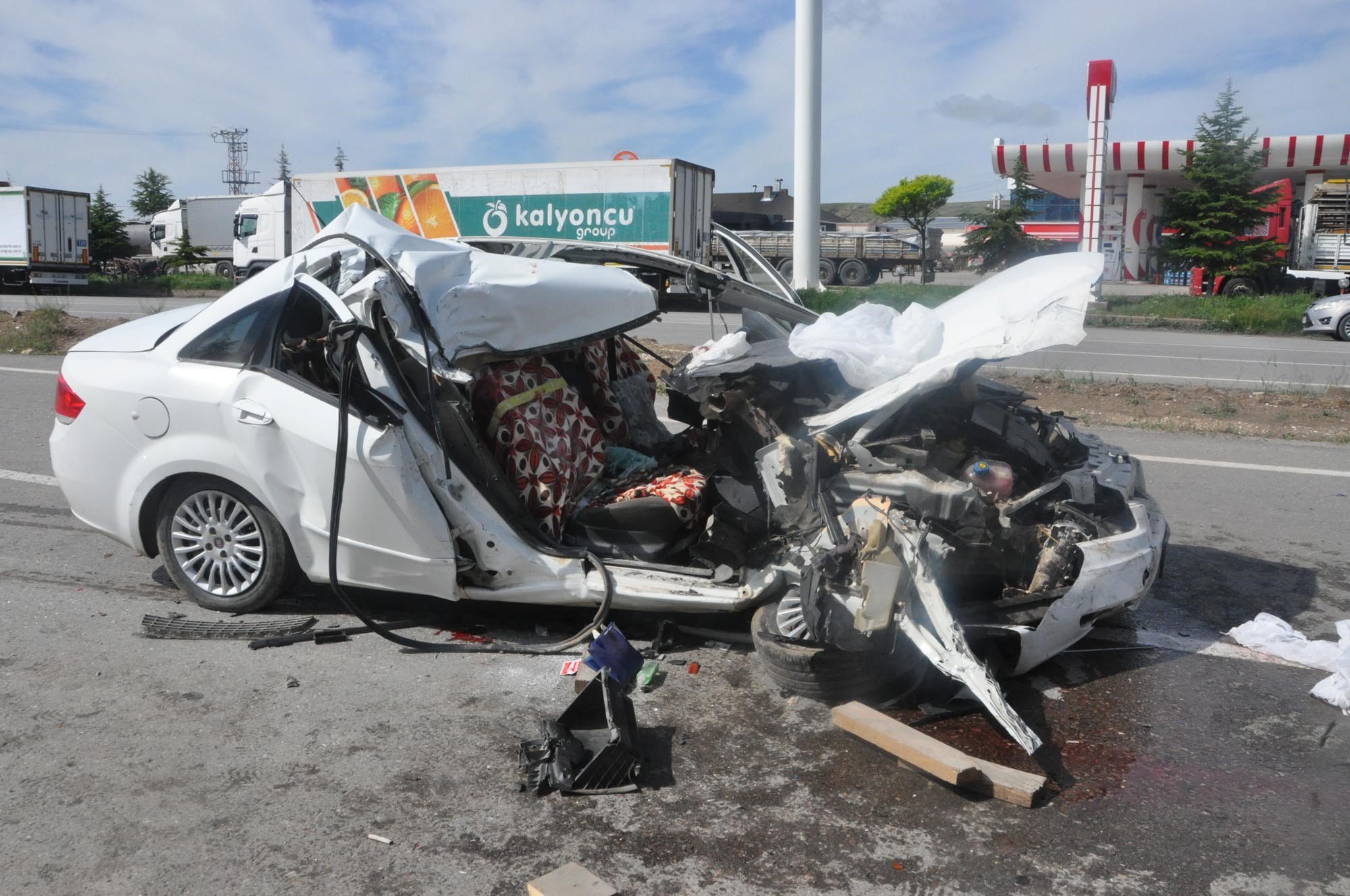 Sorgun'da feci kaza 1 ölü, 1 yaralıü (1)