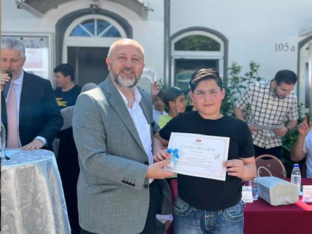 DİTİB camilerinde karne sevinci (1)