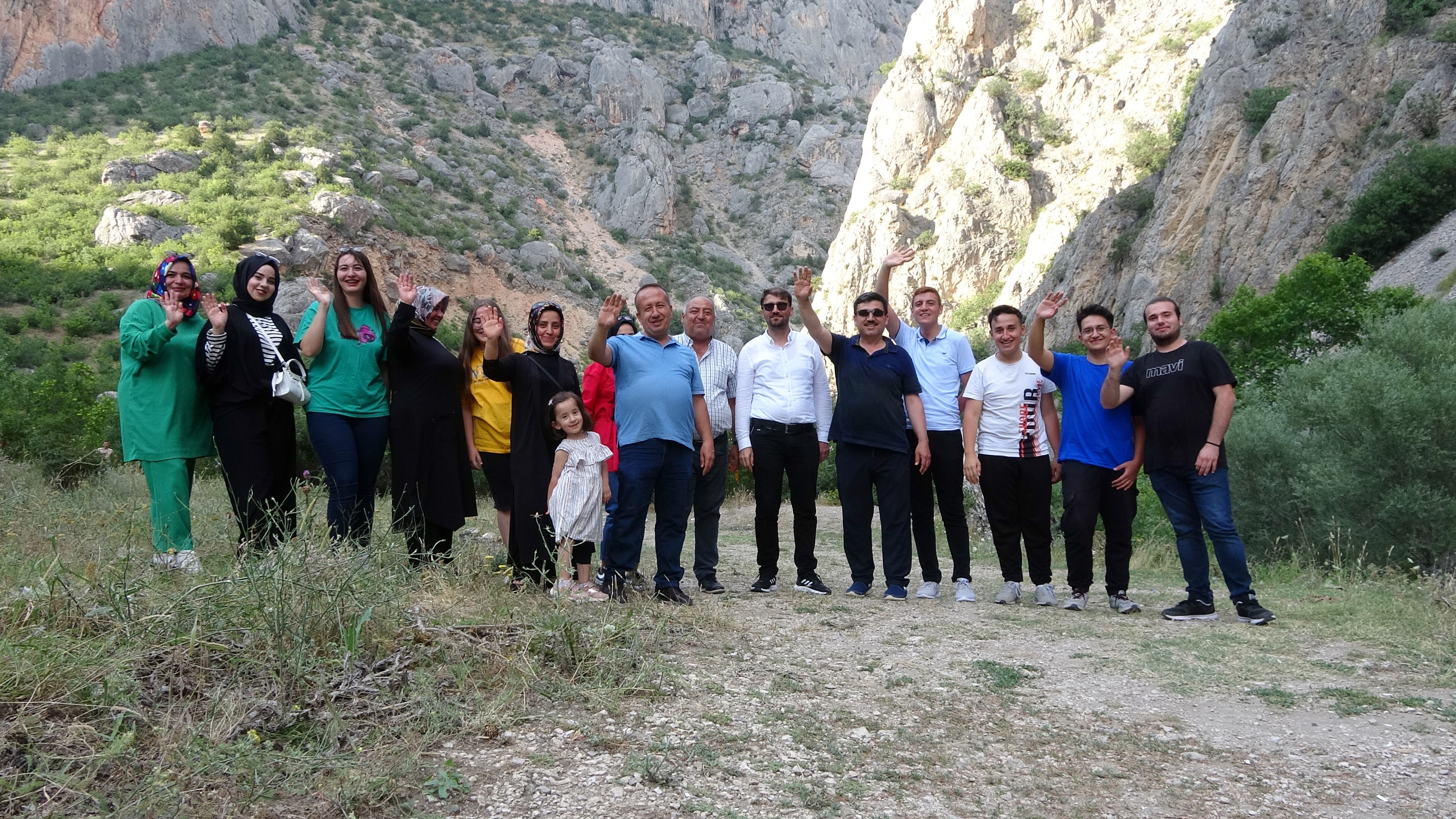 Yozgat'ta Sıcak Hava Kazankaya Kanyonu'na İlgiyi Artırdı