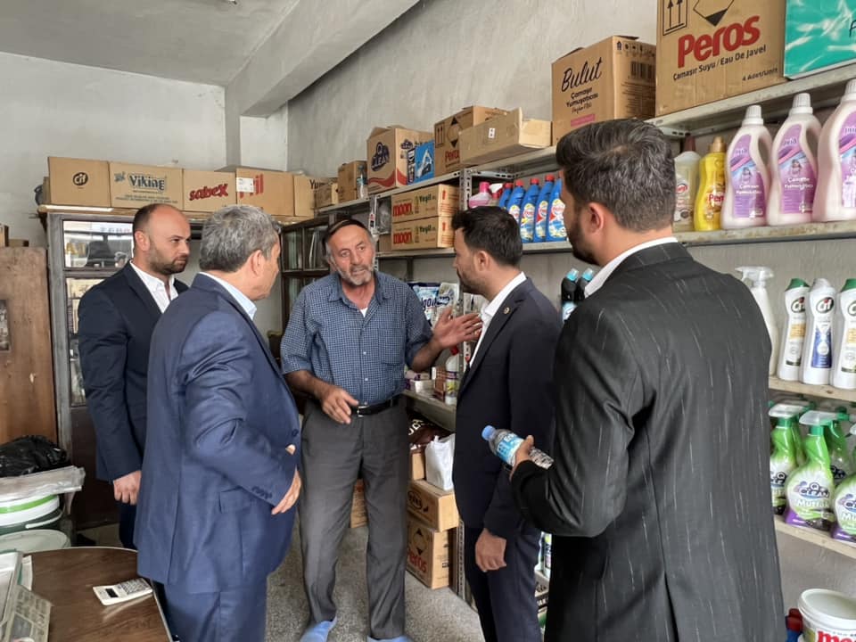 Milletvekili Şahan'ın ilçe ziyaretleri devam ediyor!