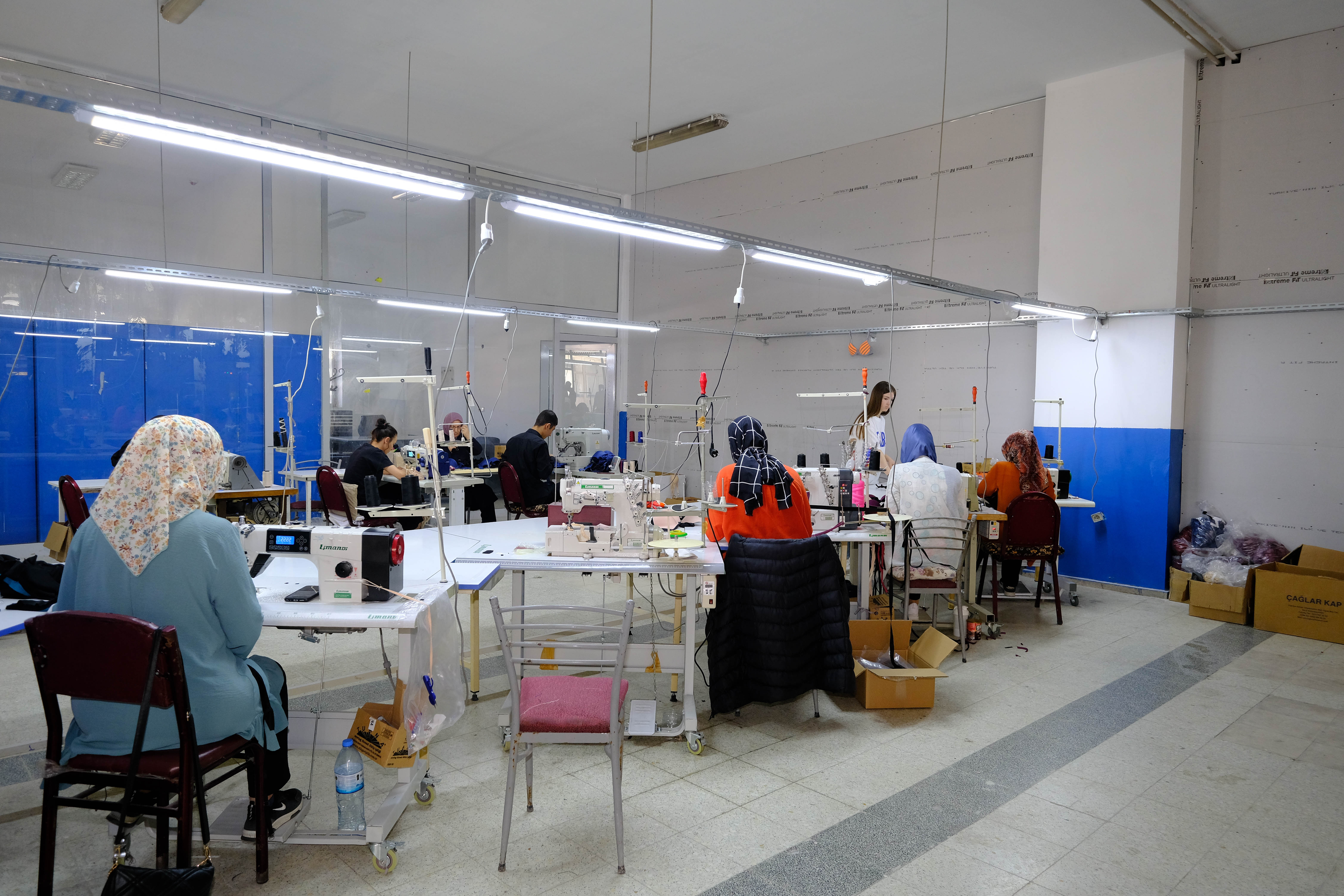 Akdağmadeni'ne bir tekstil fabrikası daha açıldı (2)