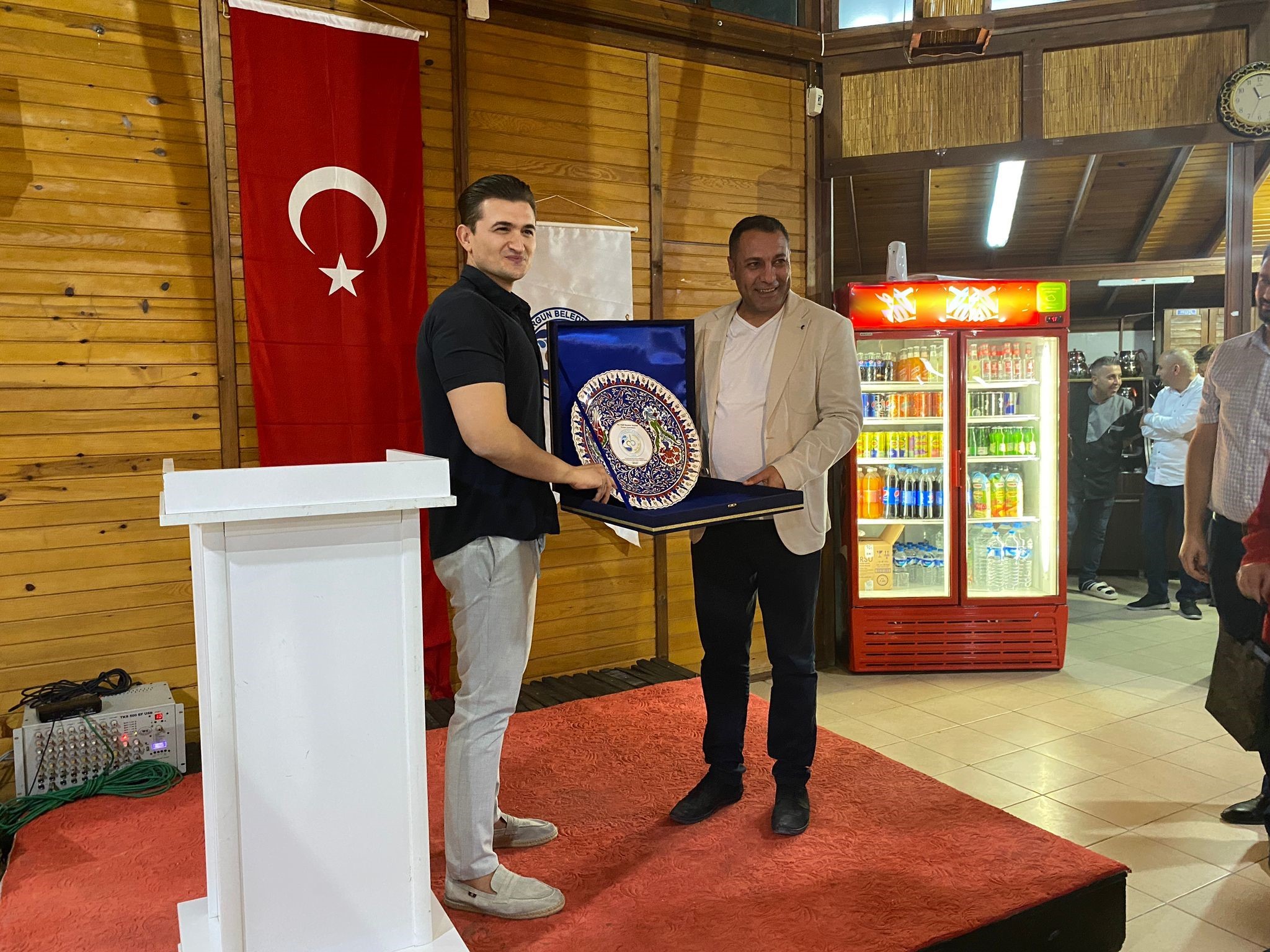 Kaymakam Halil İbrahim Kazar'a Veda Yemeği (1)