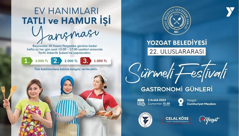 Yozgat Belediyesi Gastronomi Günleri başlıyor (1)