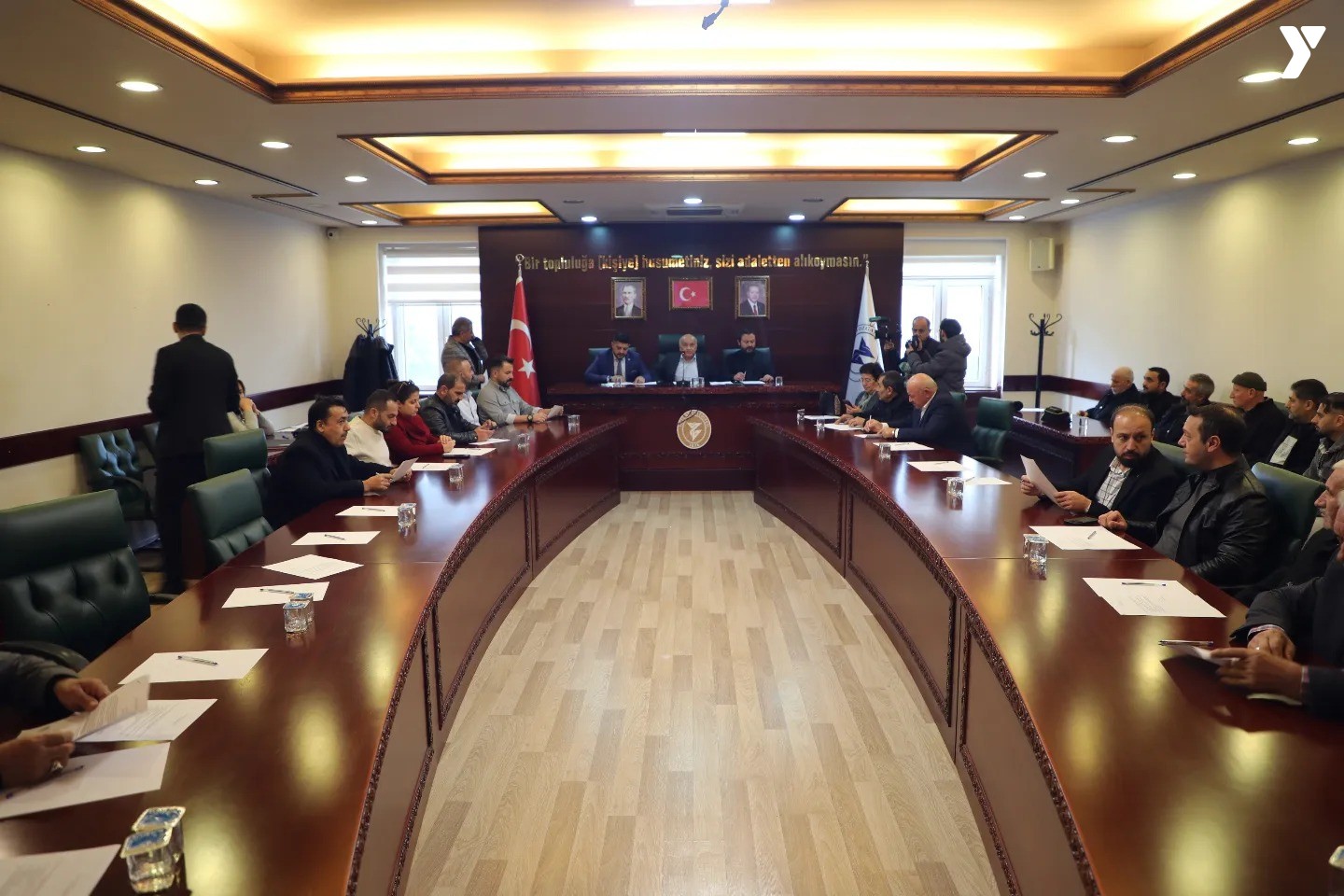 Yozgat'ta yılın son meclis toplantısı yapıldı (1)