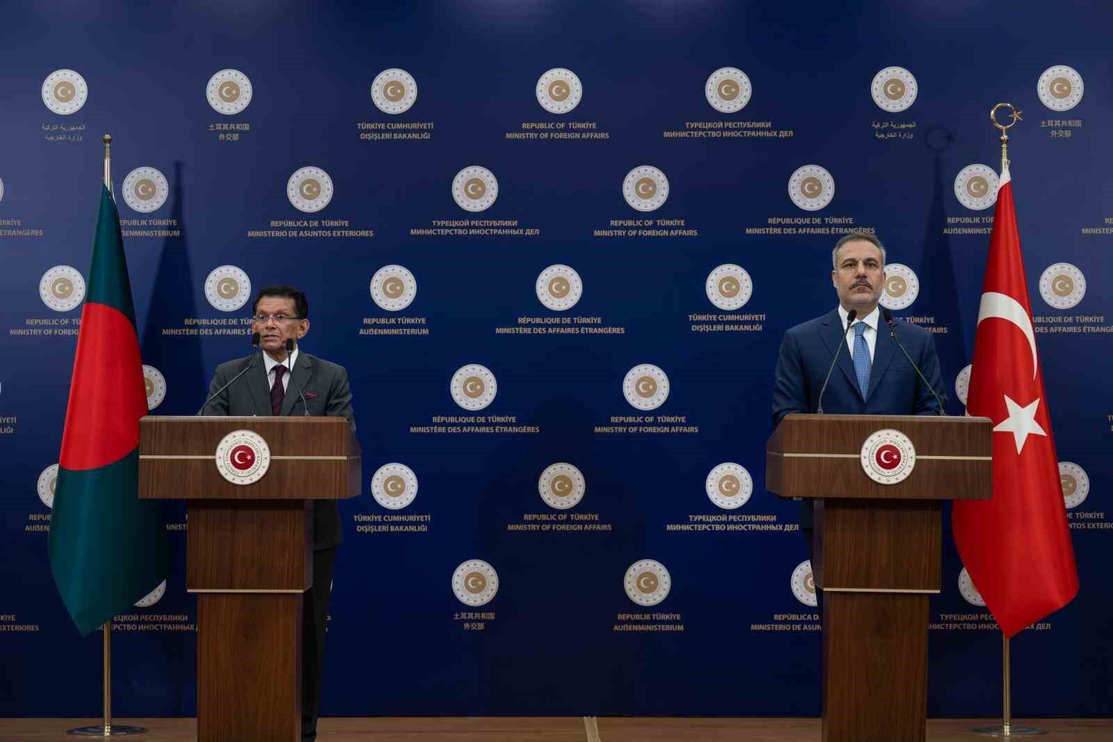 Bakan Fidan: 'Türkiye bu devam eden haksız savaşta yer almak istememektedir'