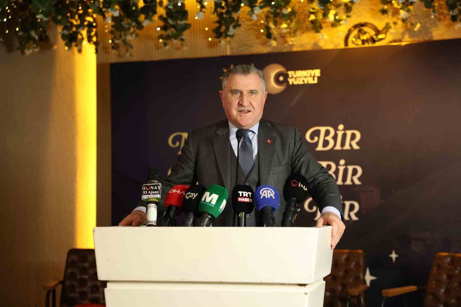 Bakan Osman Aşkın Bak: 'Bu millete hizmet etmeye devam edeceğiz'