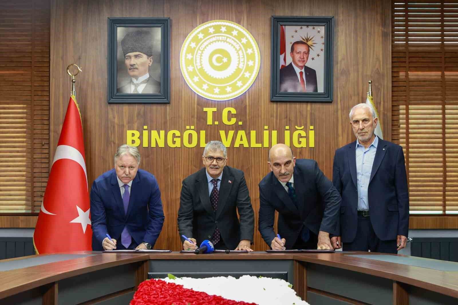 Bingöl'de 4 sınıflık anaokulu için protokol imzalandı