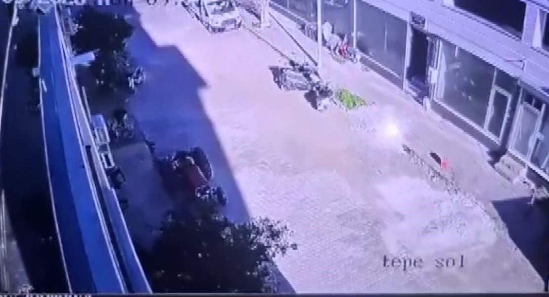 Buldan'daki 5.1'lik deprem ve artçı sarsıntılar güvenlik kamerasına yansıdı