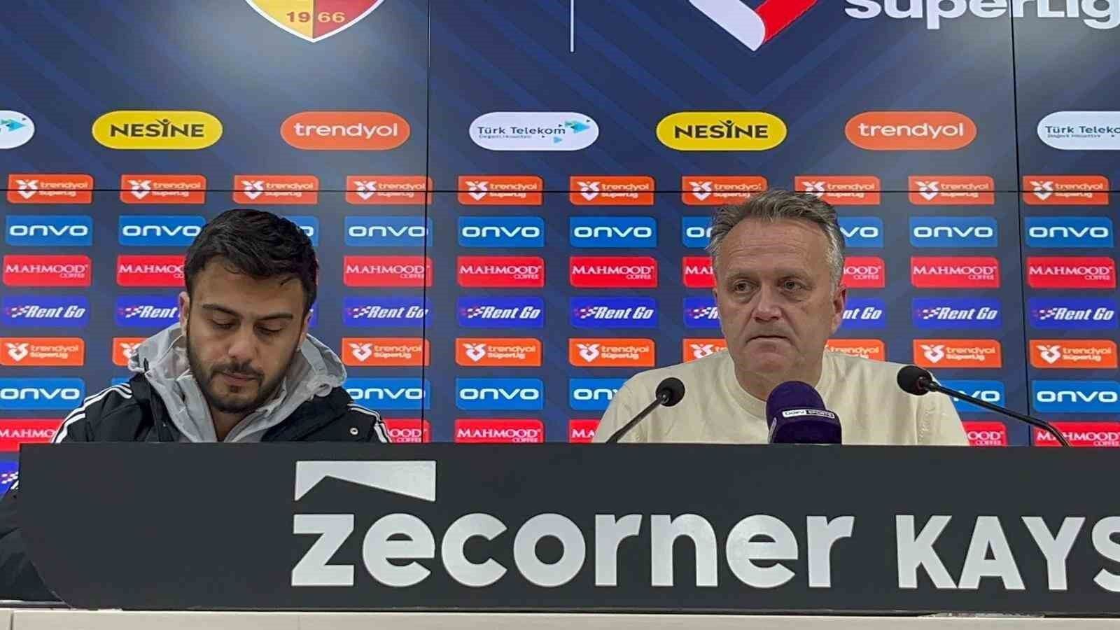 Erling Moe: 'Hakem kararları noktasında şanslı olan taraf değildik'