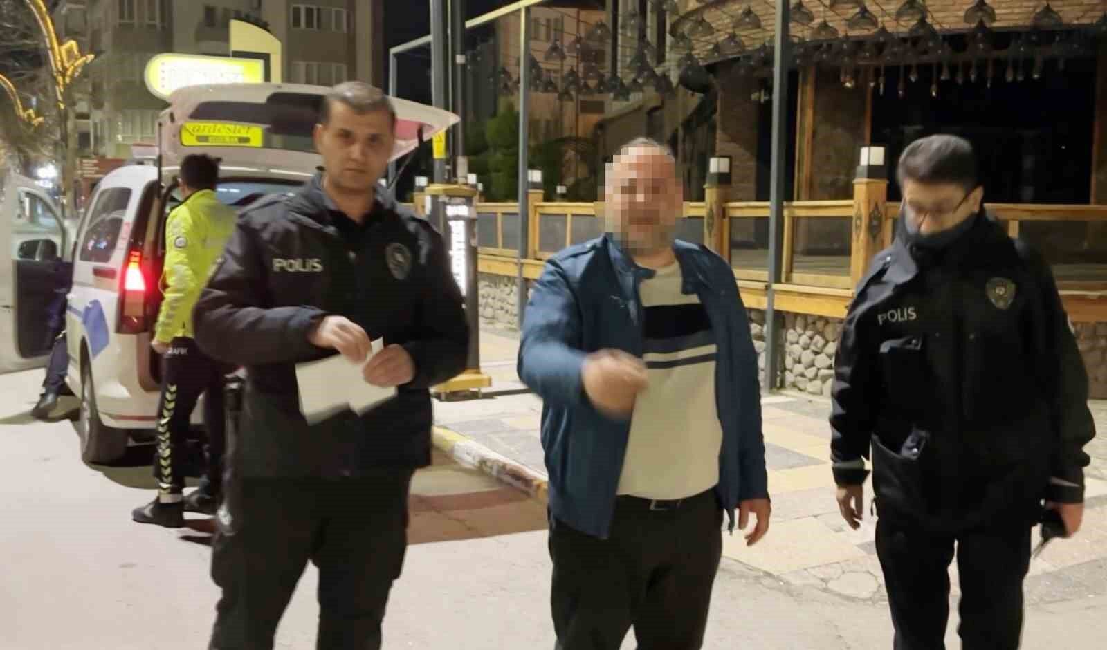 'Esnafım' diyen alkollü sürücünün ehliyetine el konuldu