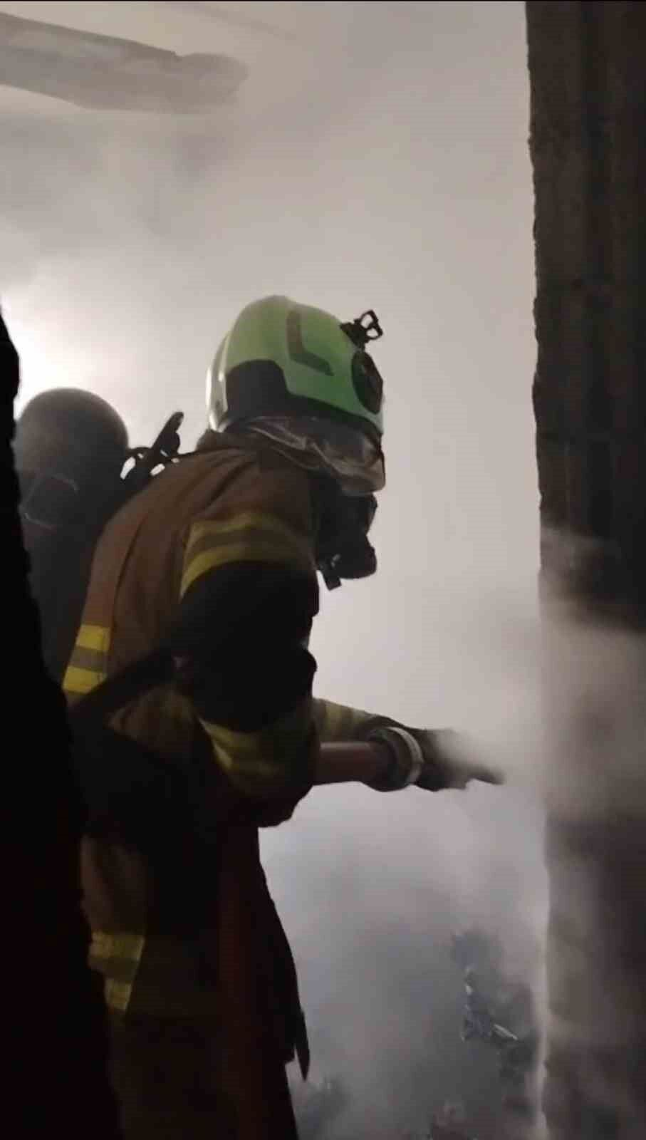 Mardin'de müstakil evde çıkan yangın söndürüldü