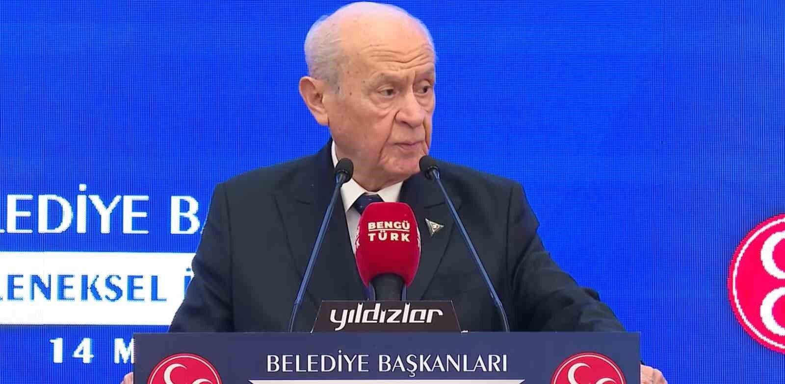 MHP Lideri Bahçeli: 'Türkiye vicdan, emniyet ve huzur ülkesi olmak mecburiyetindedir'