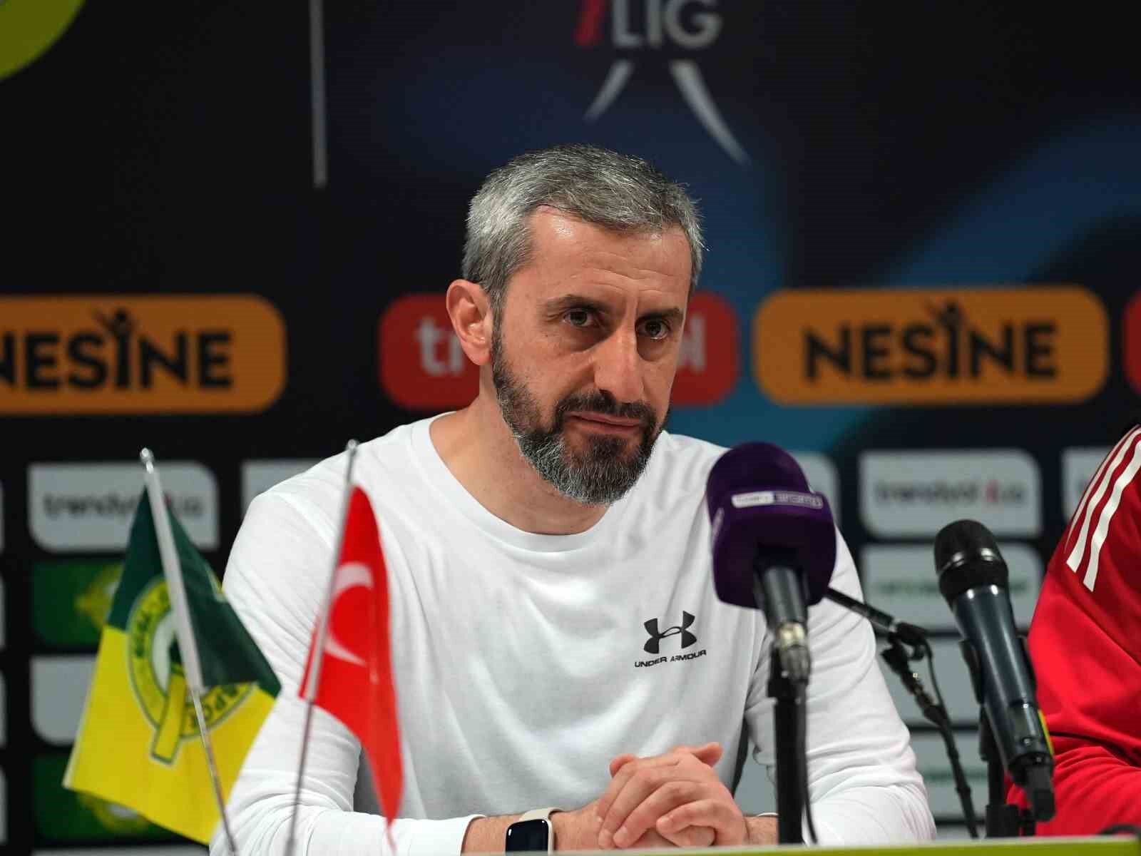 Serkan Özbalta: 'İnşallah sezon sonu istenilen şampiyonluğa ulaşırız'