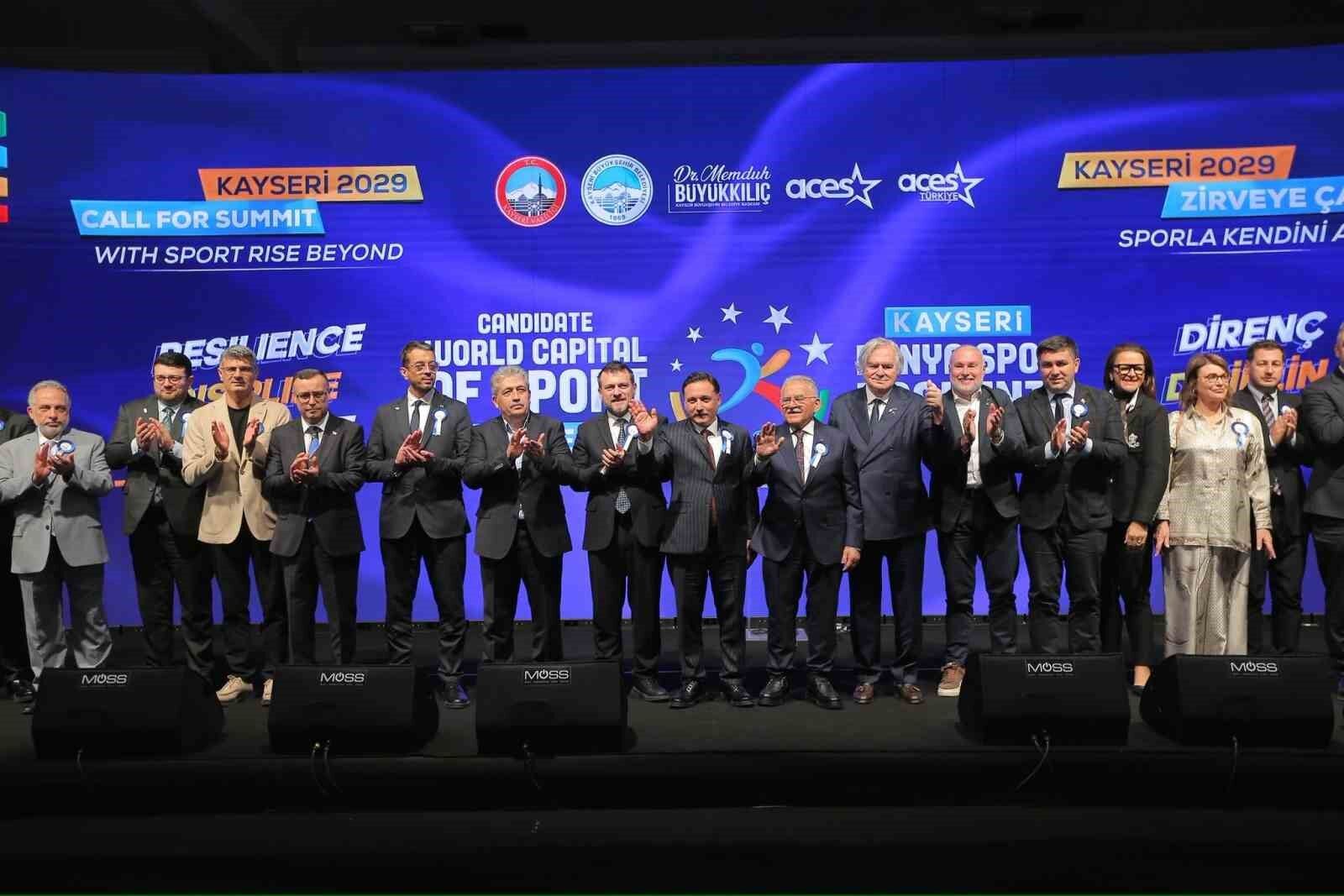 ACES Yönetim Kurulu Başkanı Lupatelli: '2029 Dünya Spor Başkenti yüzde 99.5 Kayseri olacak'