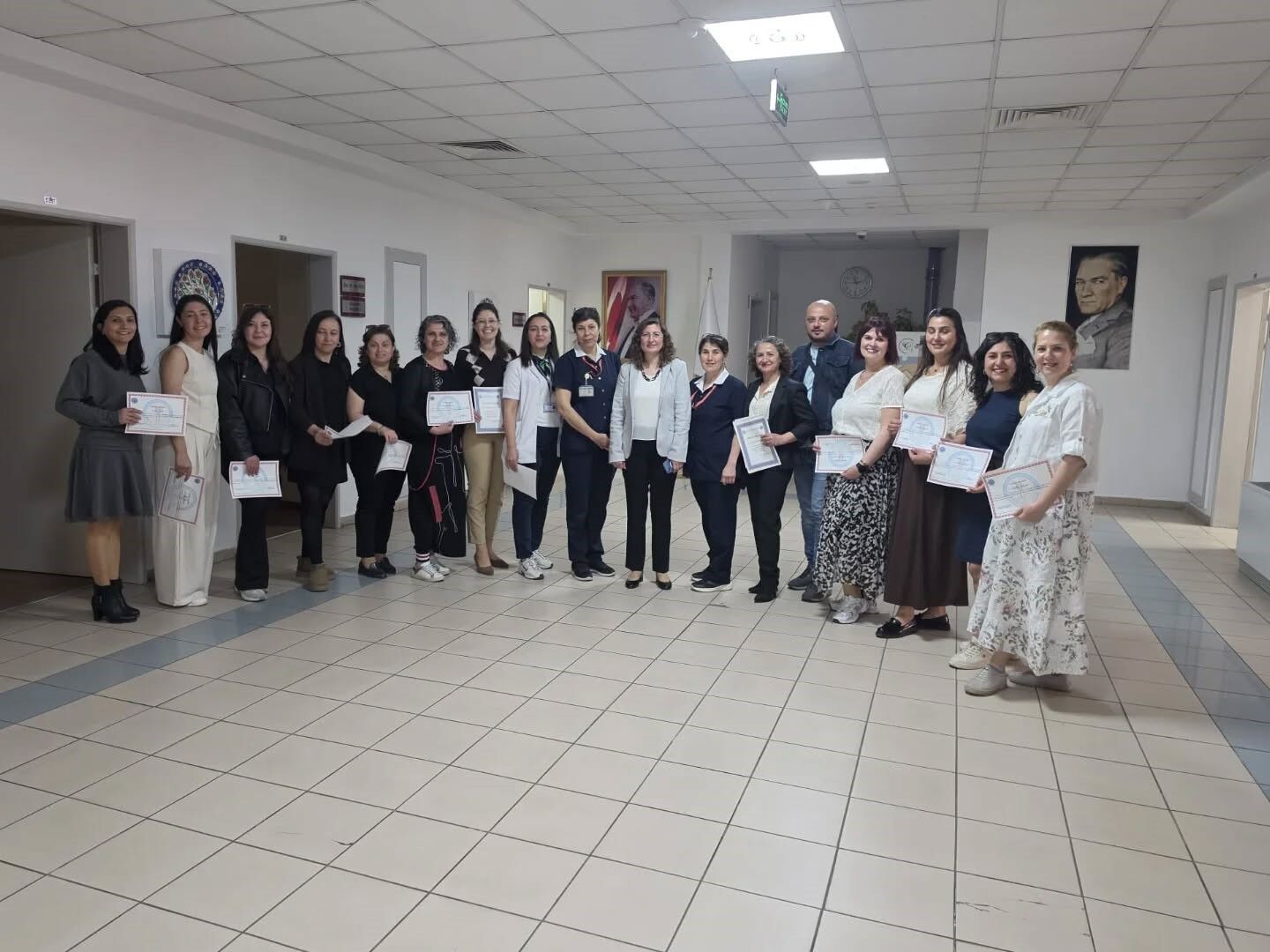 ADÜ Hastanesi'nde ameliyathane hemşirelerine sertifikalı eğitim